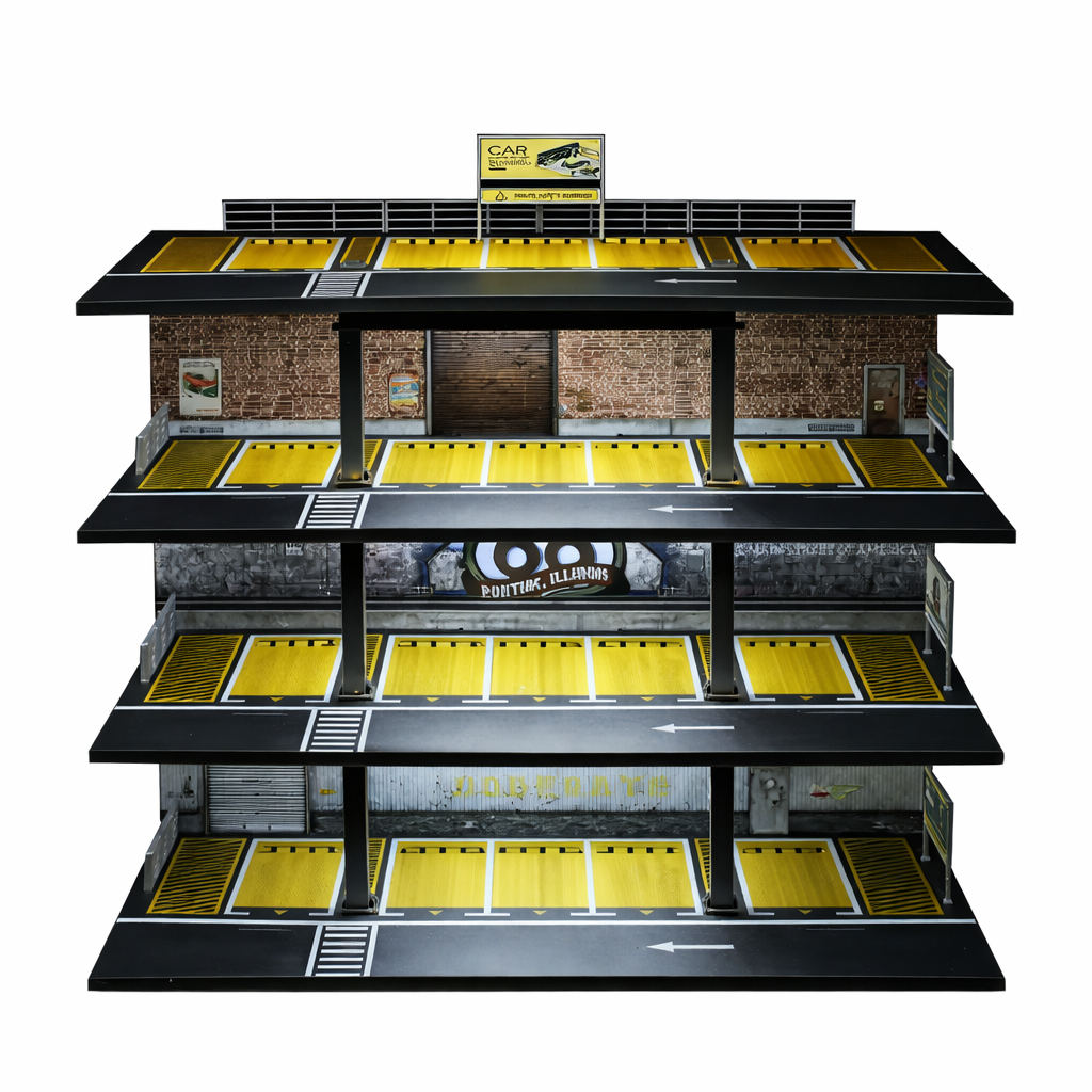 1:64 4 Level Parking Lot