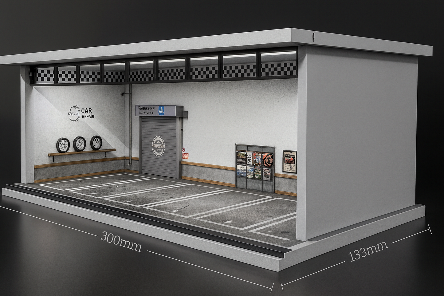 1/64 Diecast Parking Garage