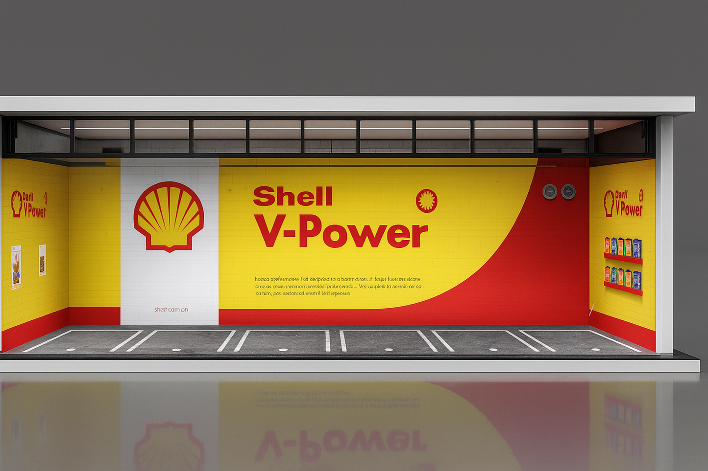 1/64 Diecast Parking Garage